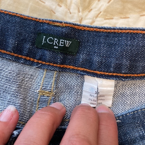 J. Crew Hipslung Crop Denim Jeans - Picture 2 of 7